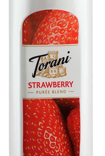 Torani Strawberry Puree Blend packet
