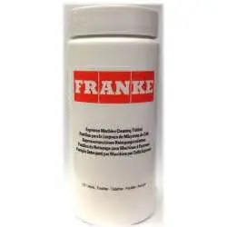 Franke Cleaning Tablets 150 ct on display